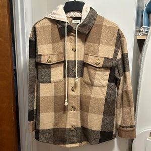 Cute plaid shacket
